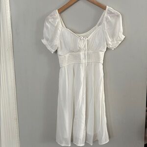 Hollister White Mini Dress Sz XS